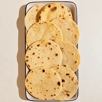 Tortillas on a plate